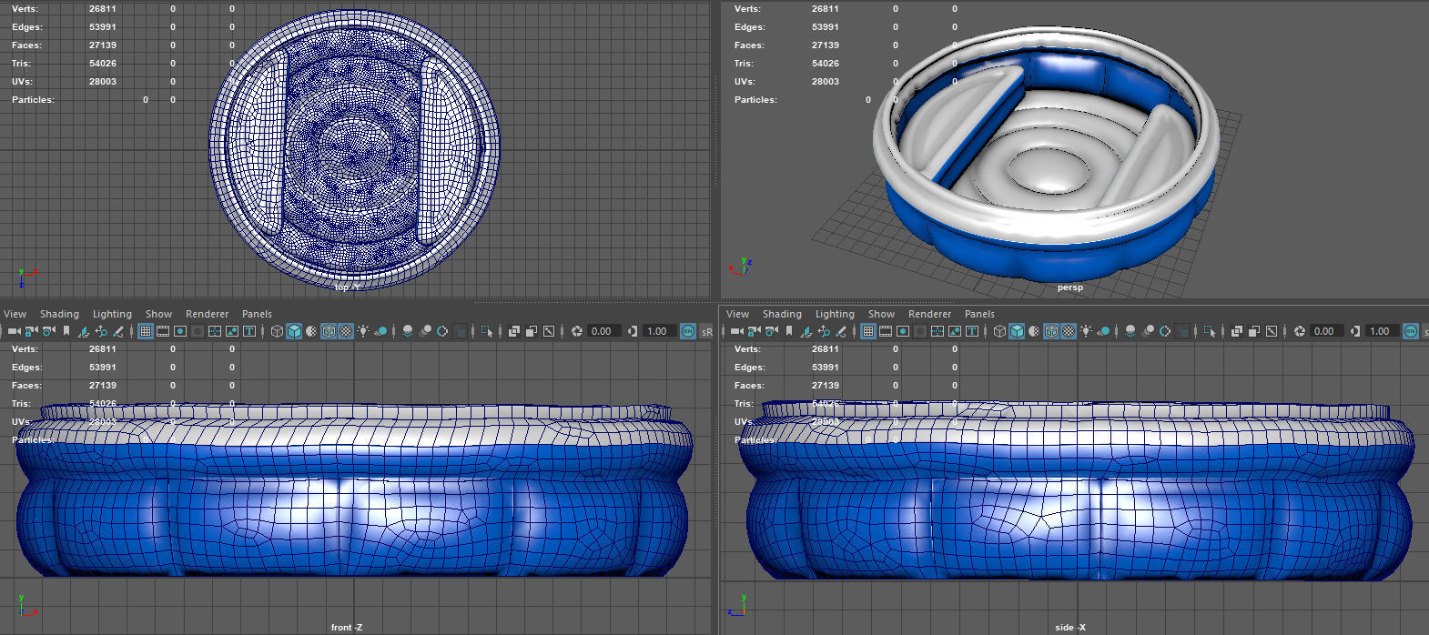 INFLATABLE POOL 3D model_12