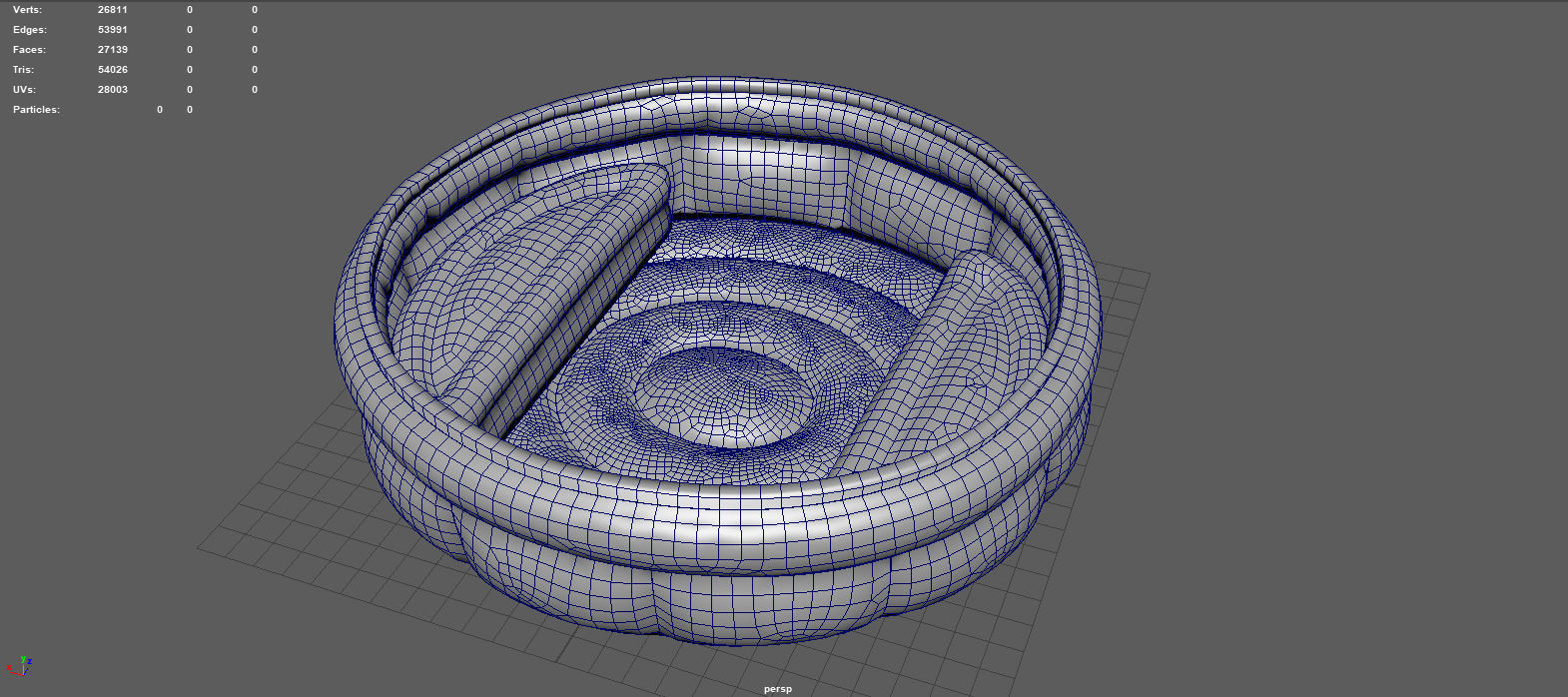 INFLATABLE POOL 3D model_7