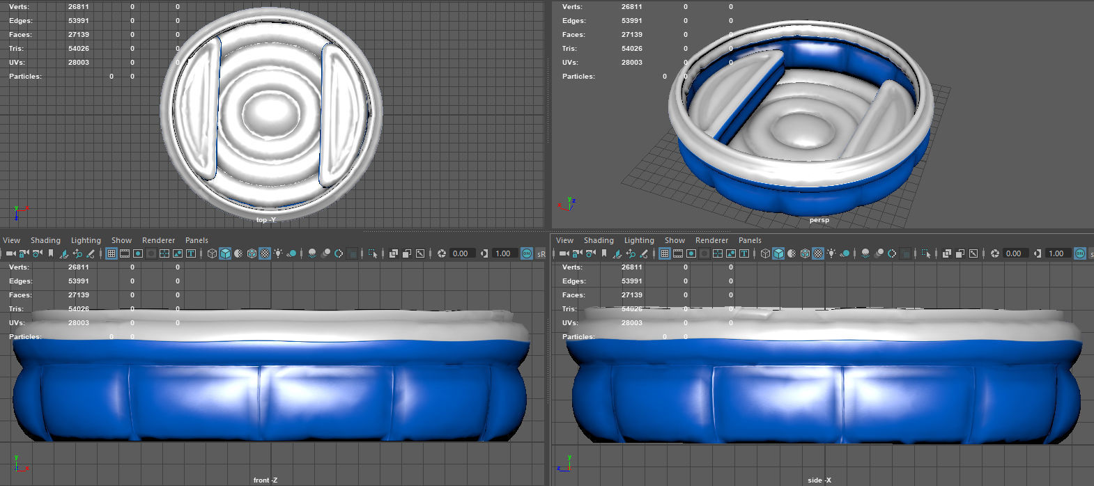 INFLATABLE POOL 3D model_9