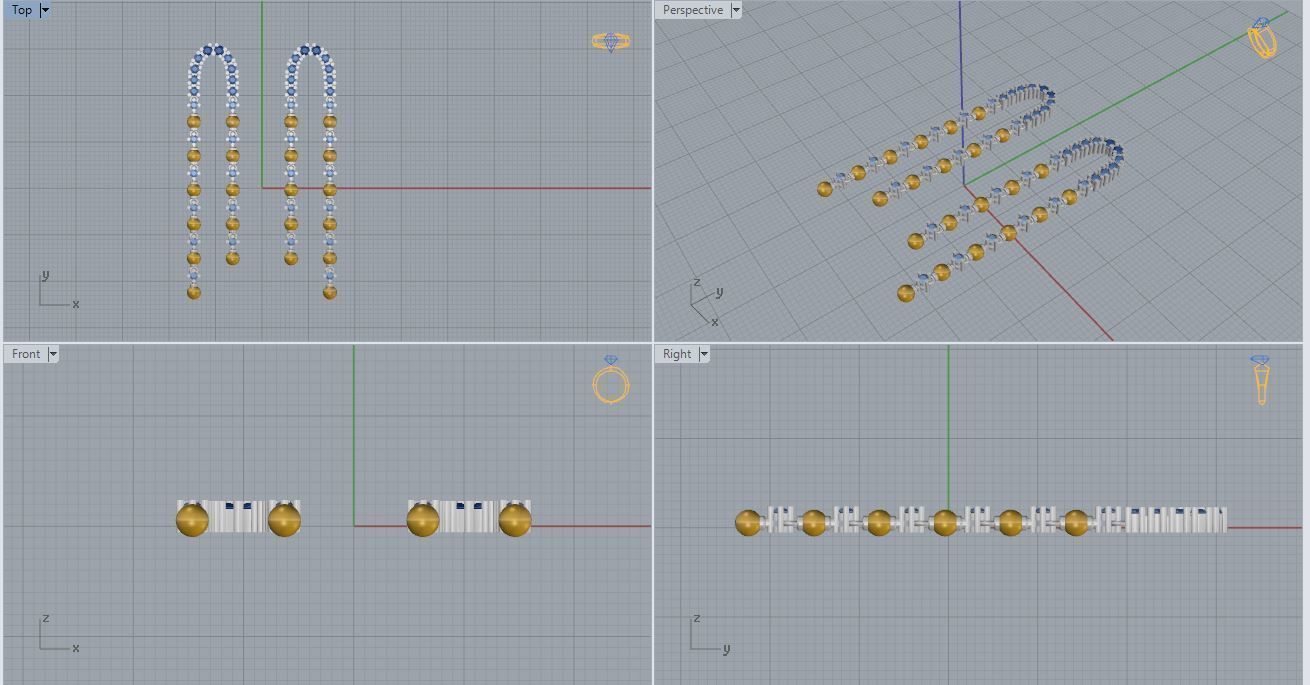 Earrings 24 3D print model_5