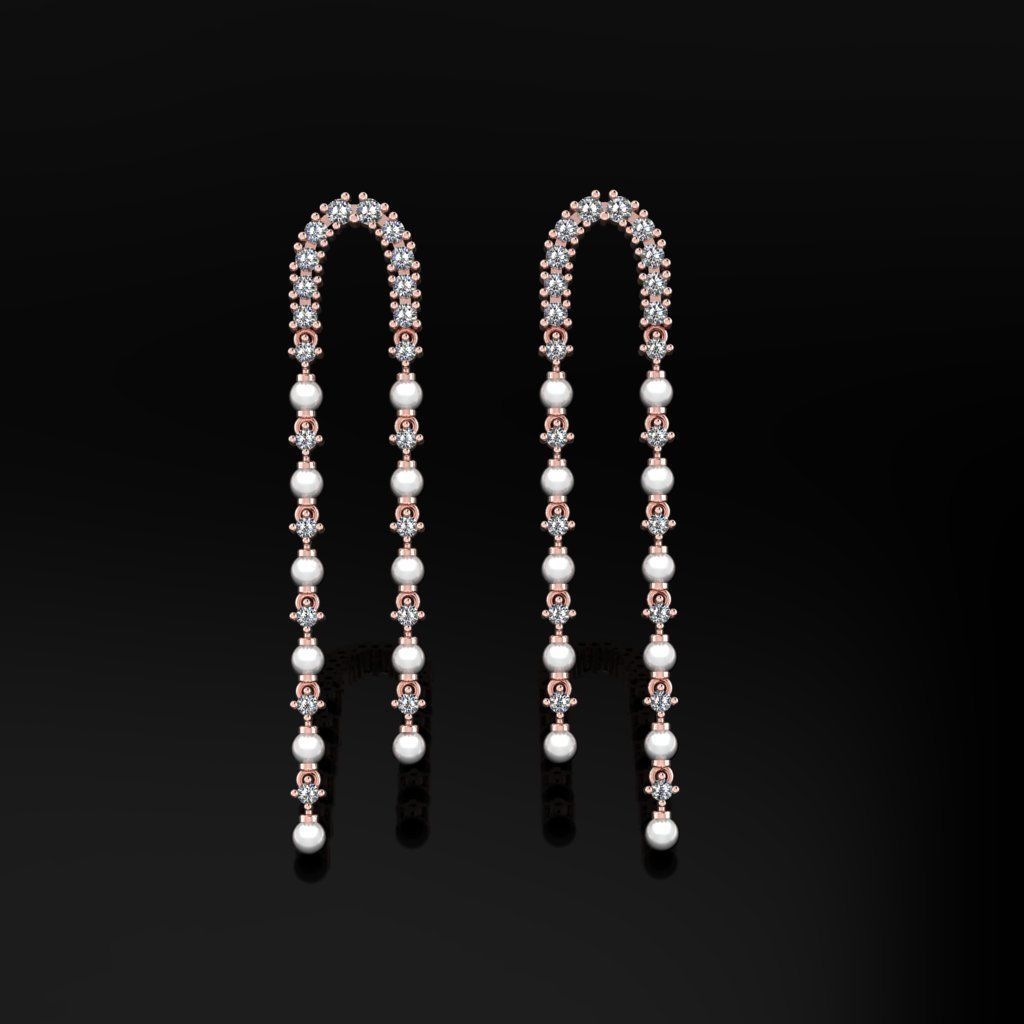 Earrings 24 3D print model_1