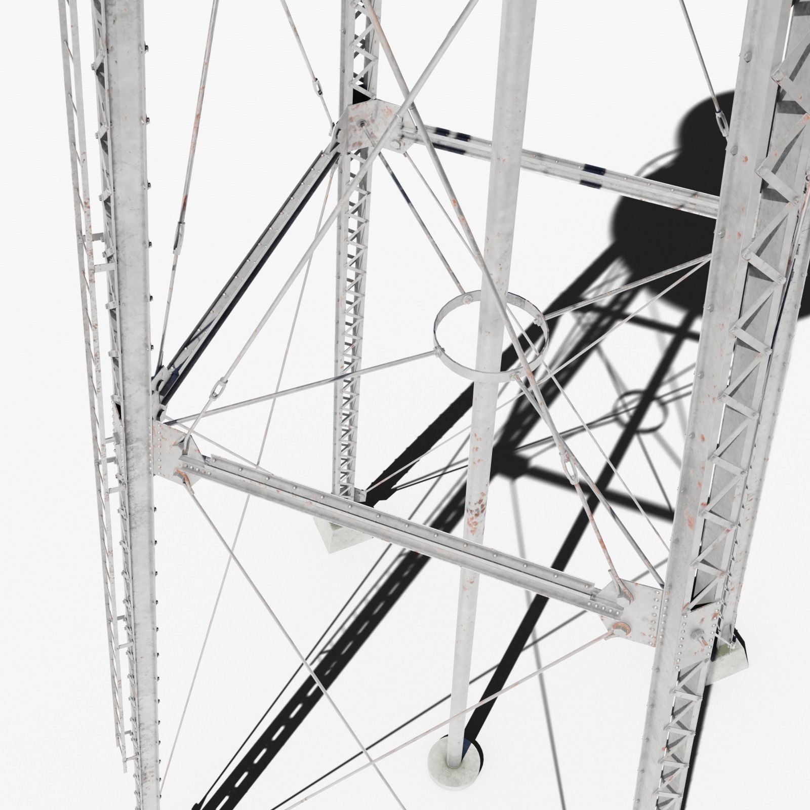 Water Tower 3D model_4