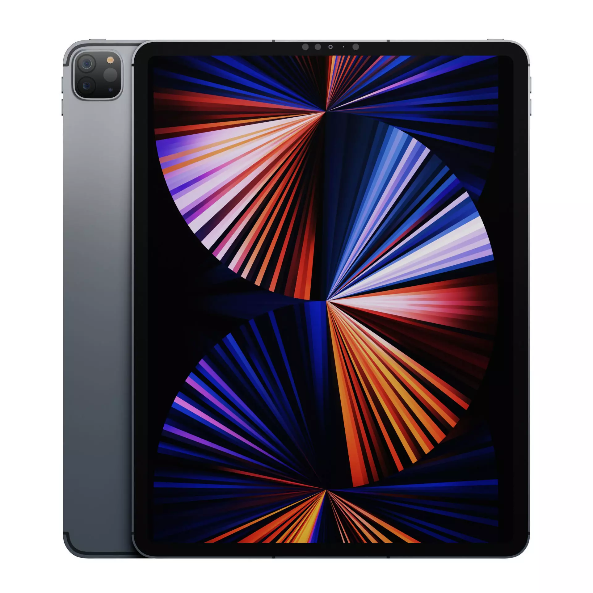 Apple iPad Pro 12-9-inch Wifi Cellular 2021 Space Gray 3D model_0