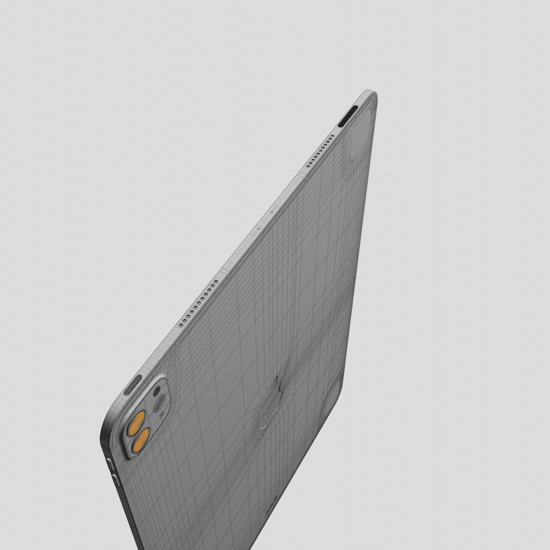 Apple iPad Pro 12-9-inch Wifi Cellular 2021 Space Gray 3D model_20