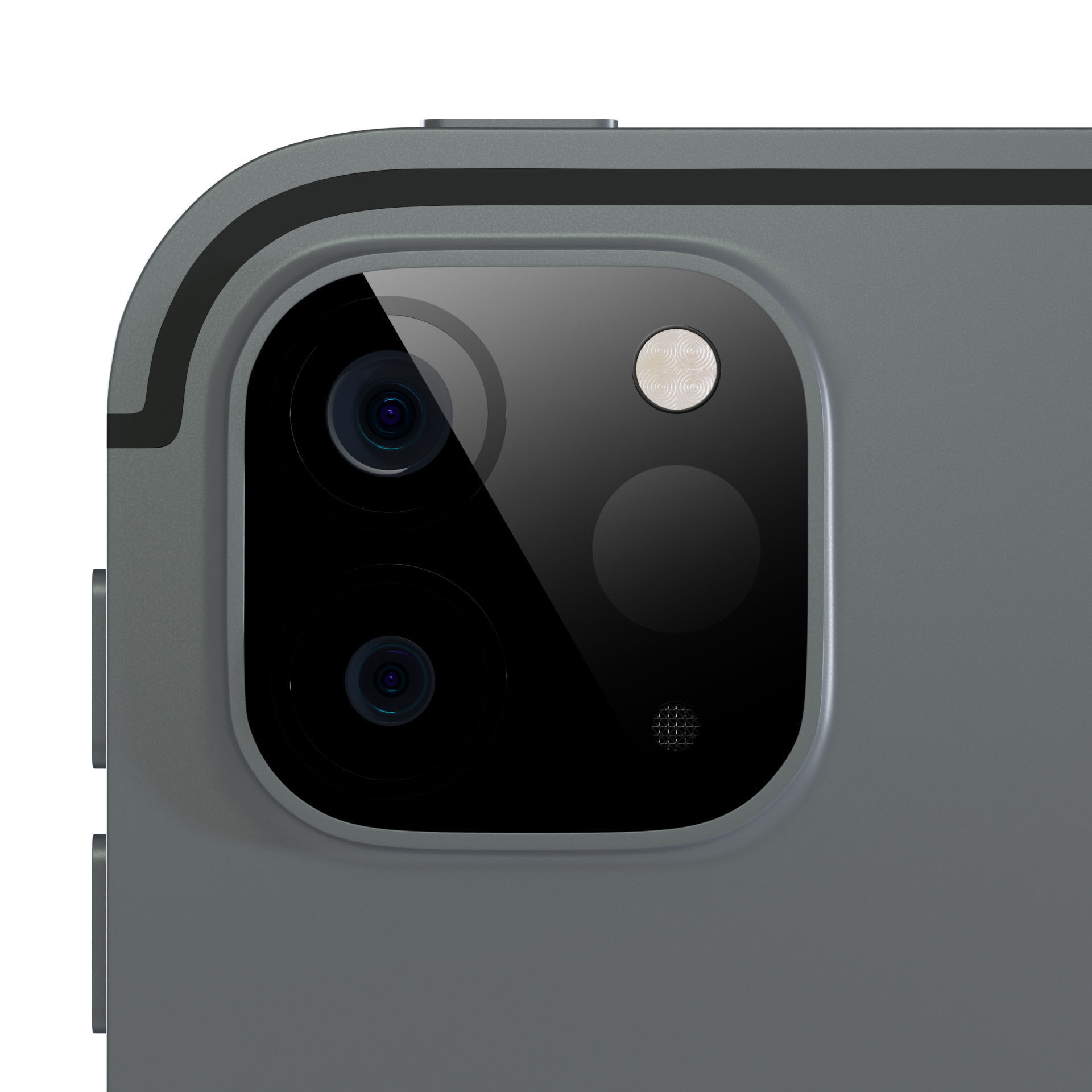 Apple iPad Pro 12-9-inch Wifi Cellular 2021 Space Gray 3D model_7