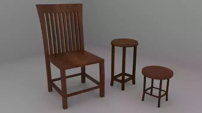 Old Vintage Bar Chairs