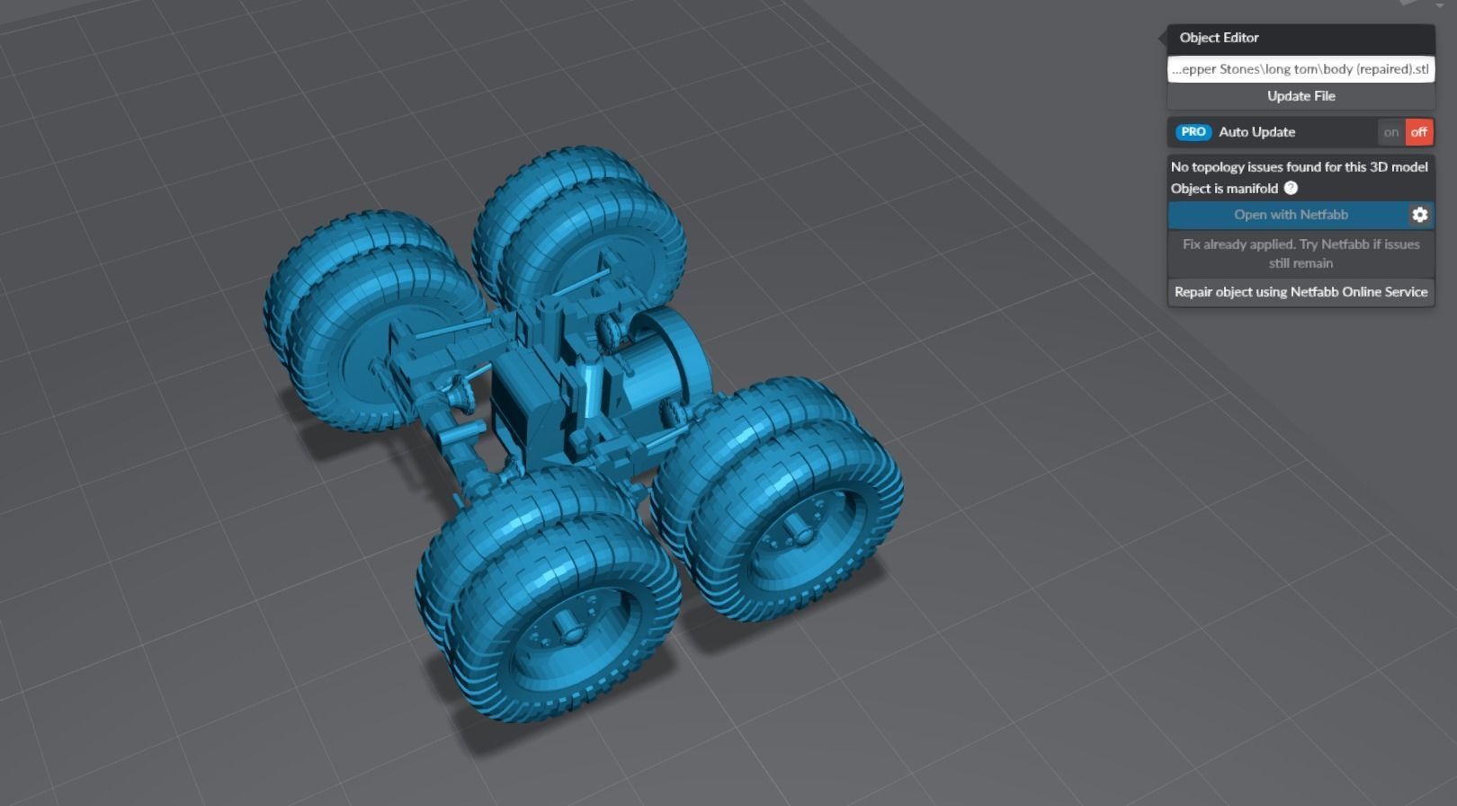 155mm Long Tom Scale Model 3D print model_6