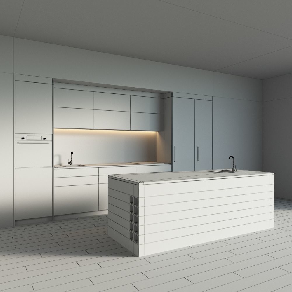 101-Kitchen5 texture 9 3D model_4