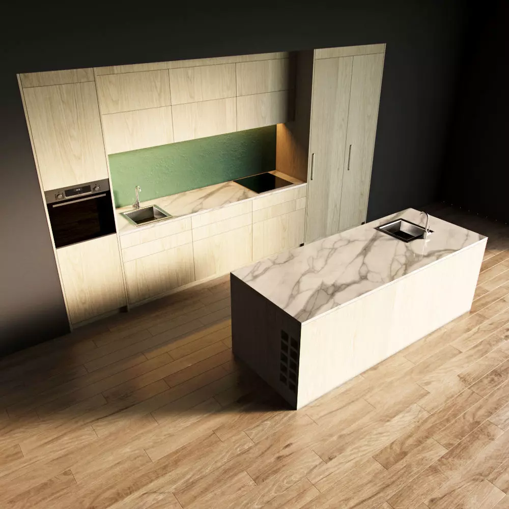 101-Kitchen5 texture 9 3D model_0