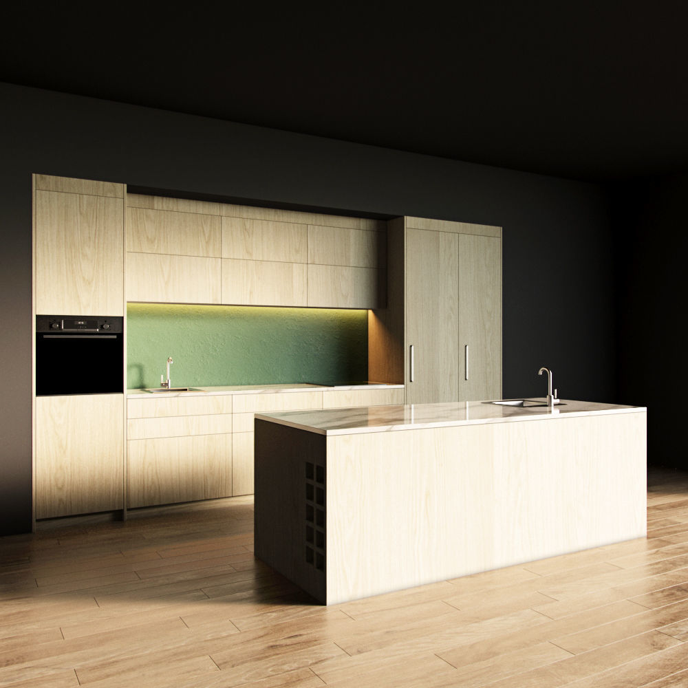 101-Kitchen5 texture 9 3D model_1