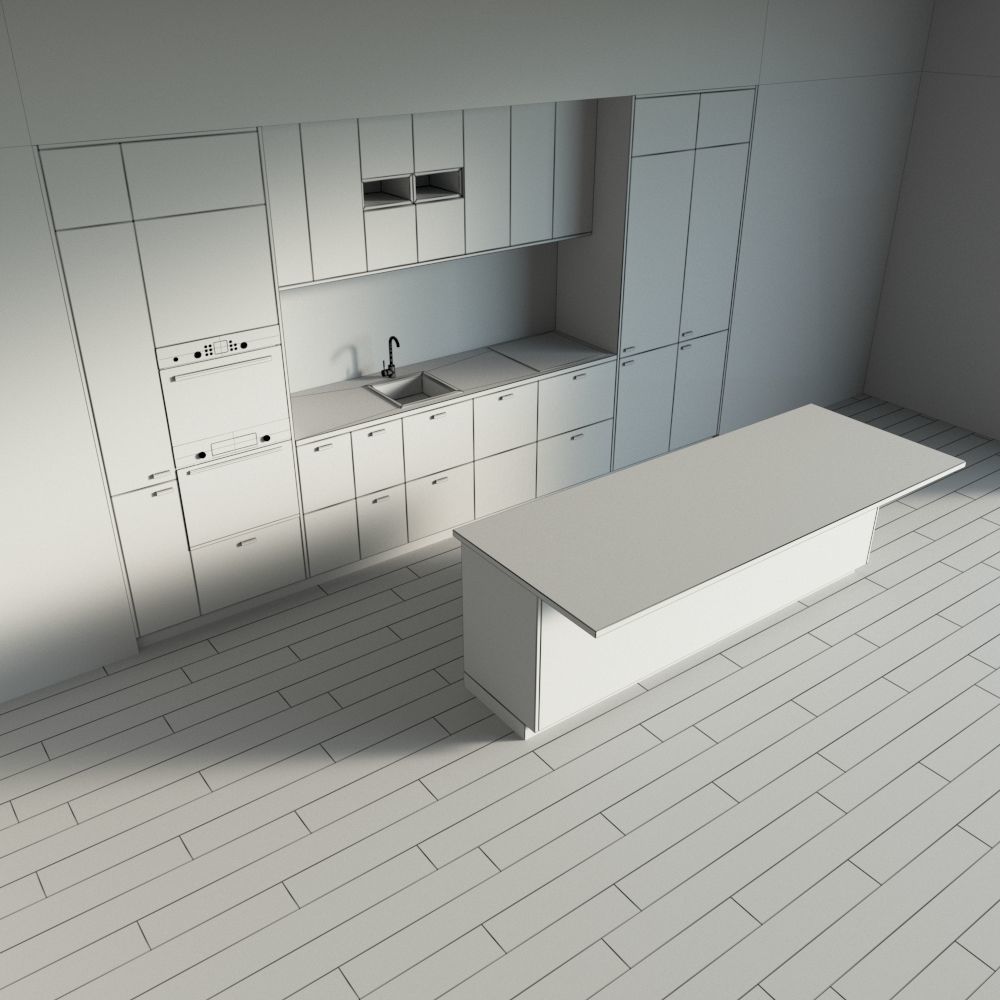 68-Kitchen8 texture 6 3D model_3