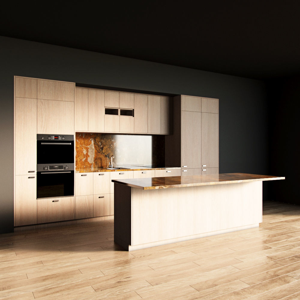 68-Kitchen8 texture 6 3D model_1