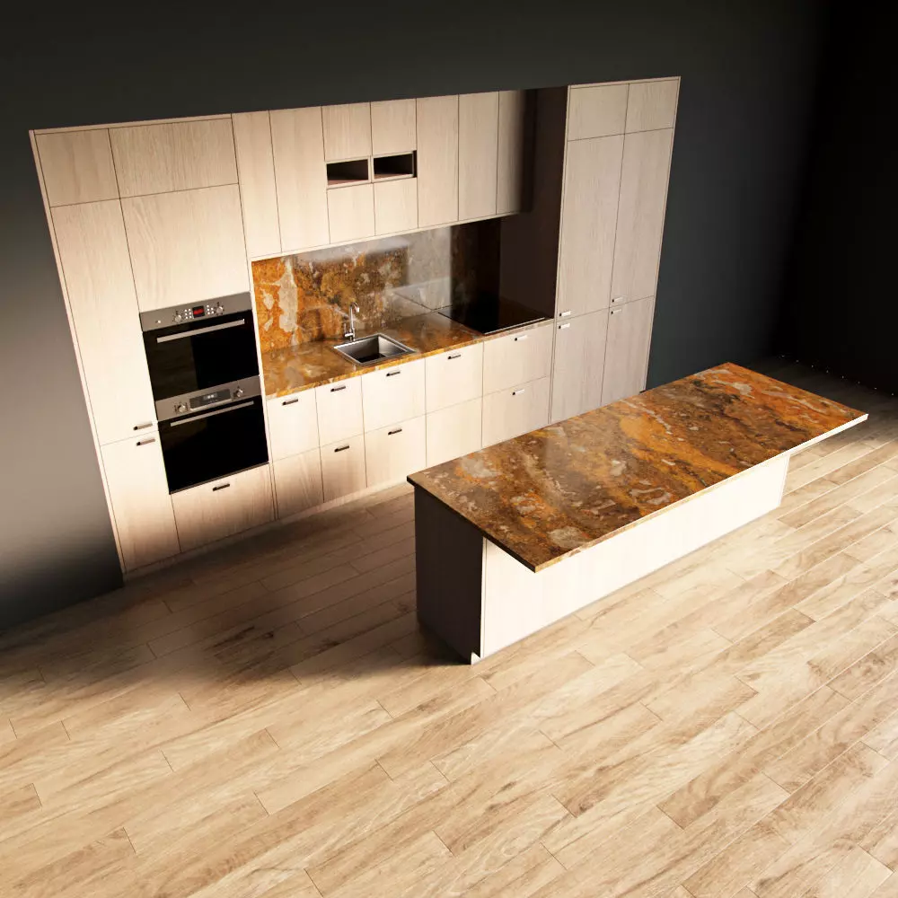 68-Kitchen8 texture 6 3D model_0