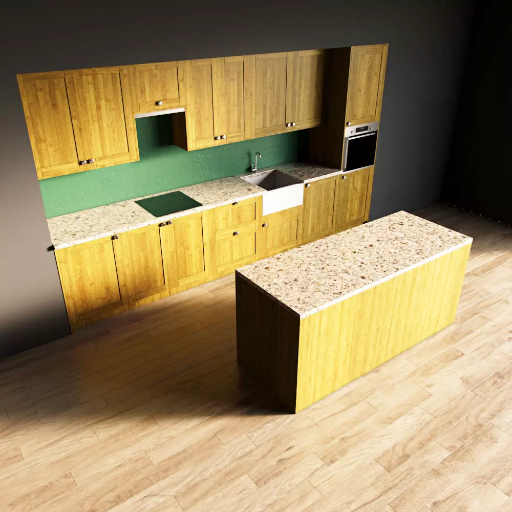 70-Kitchen10 texture 6 3D model_0