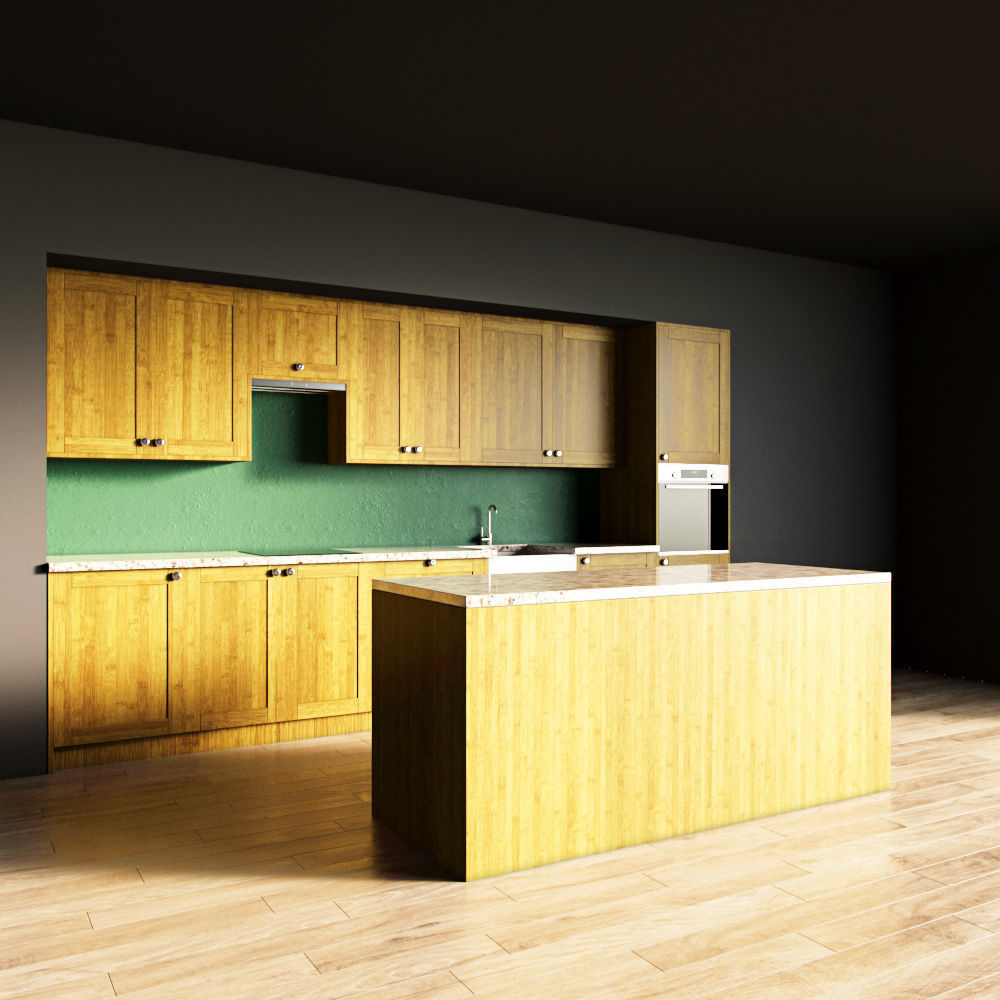 70-Kitchen10 texture 6 3D model_1