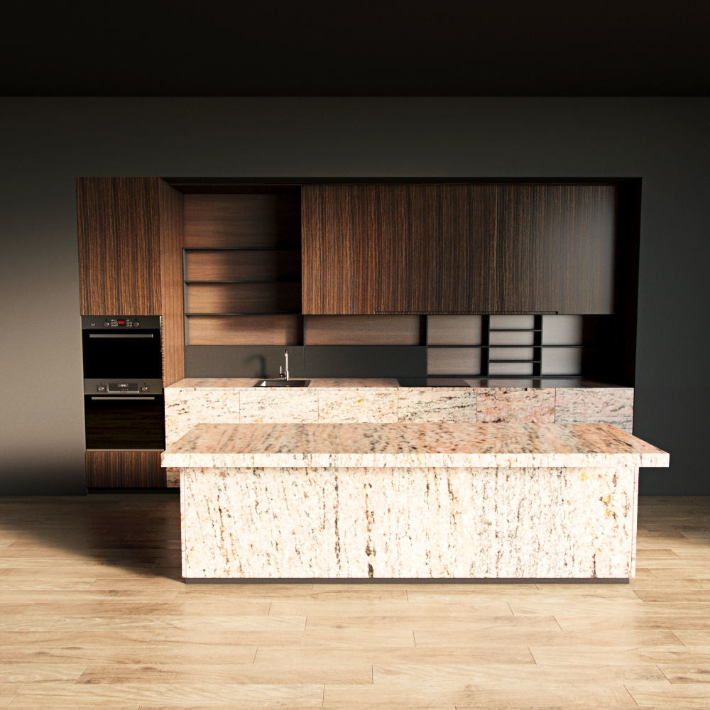 72-Kitchen12 texture 6 3D model_2