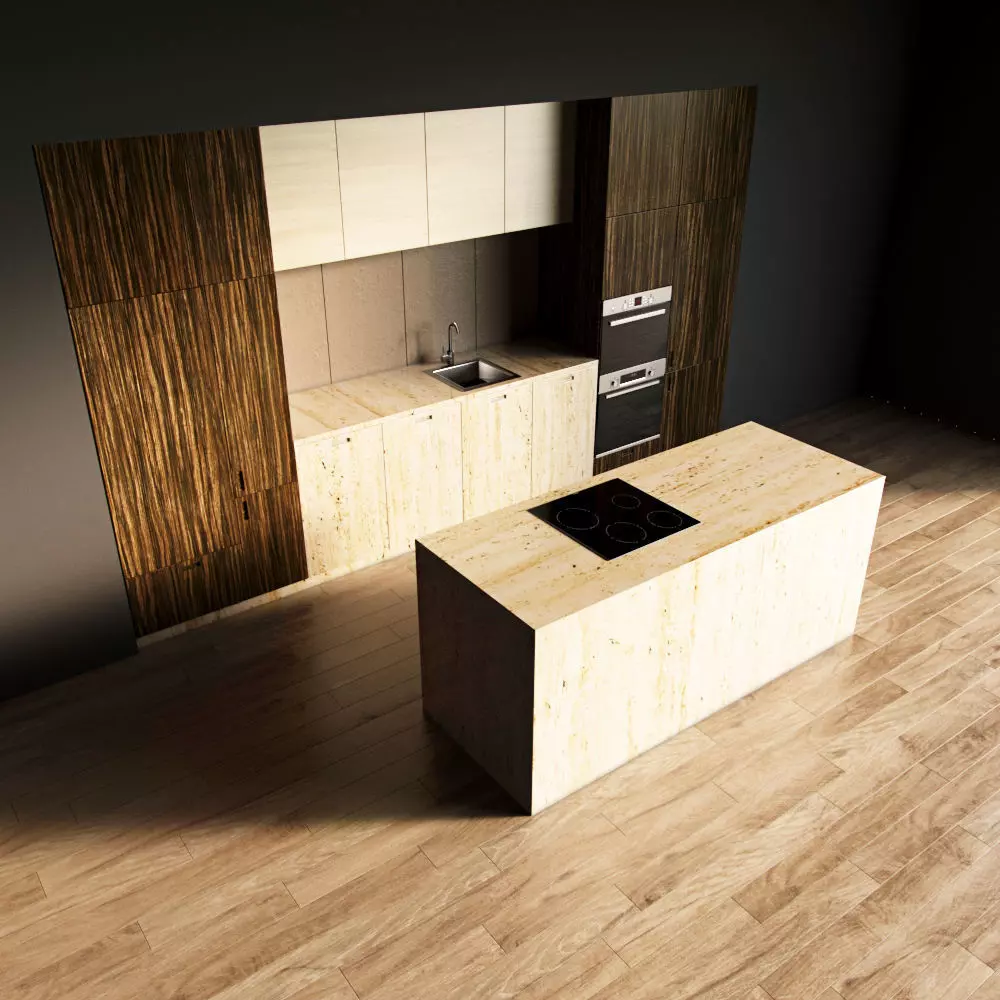 81-Kitchen9 texture 7 3D model_0