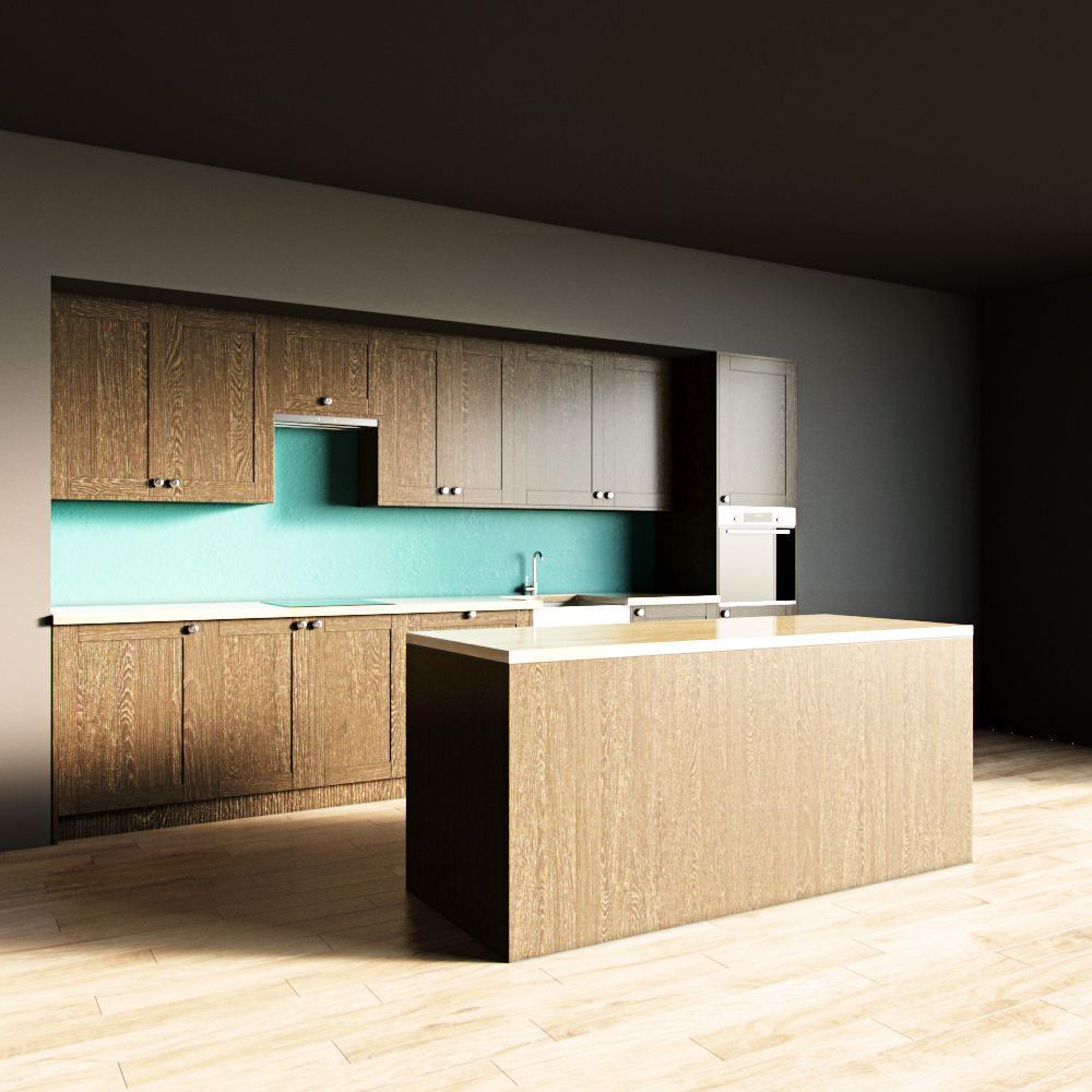 82-Kitchen10 texture 7 3D model_1