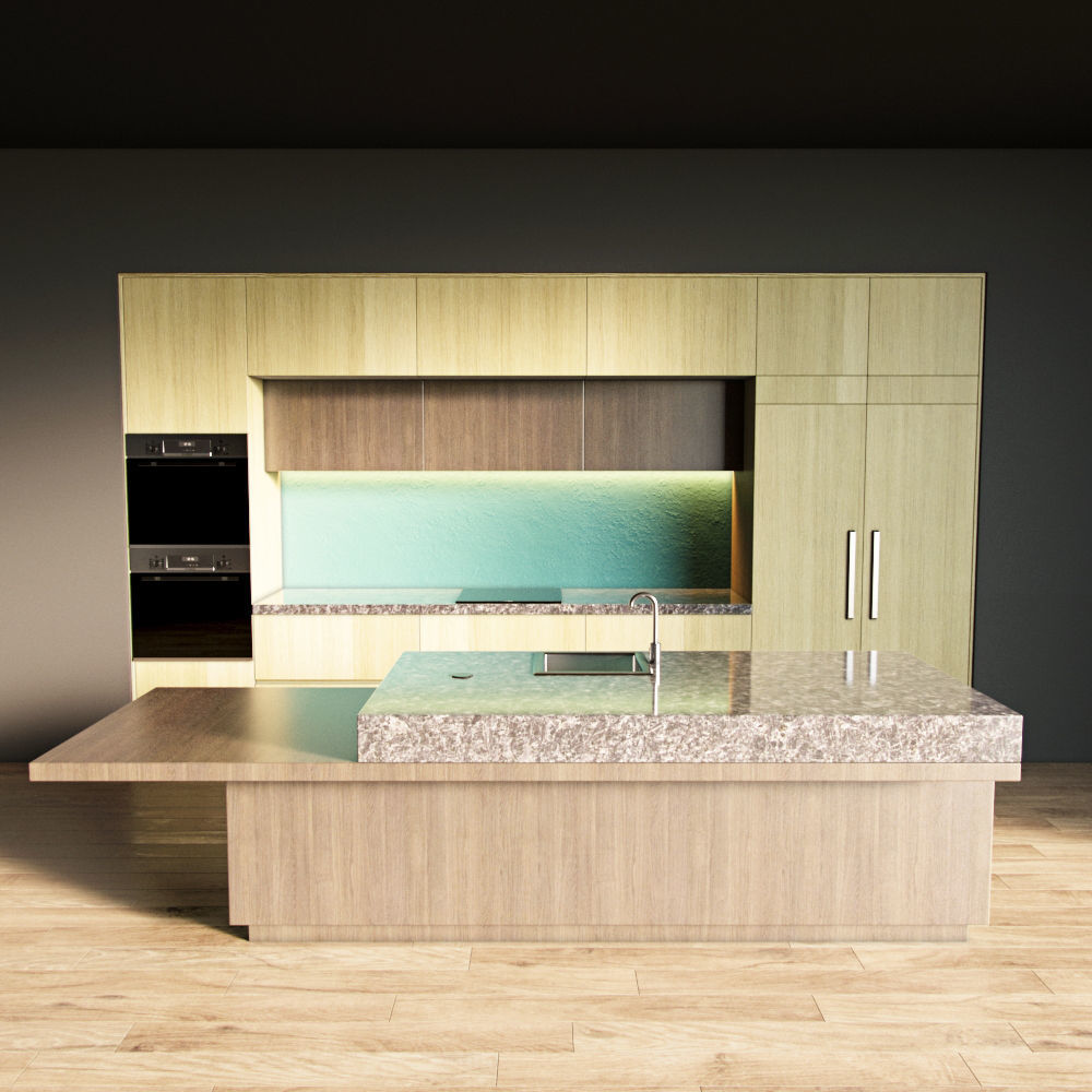 85-Kitchen1 texture 8 3D model_2