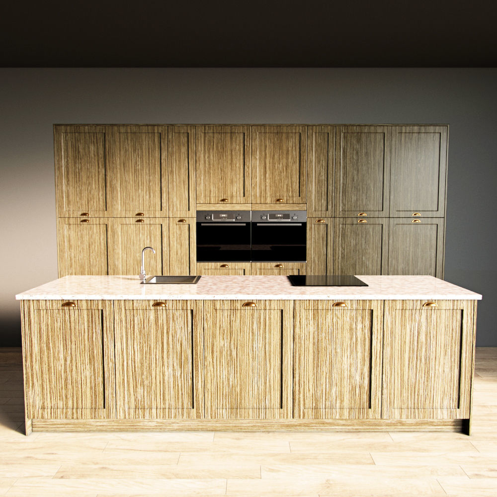 86-Kitchen2 texture 8 3D model_2