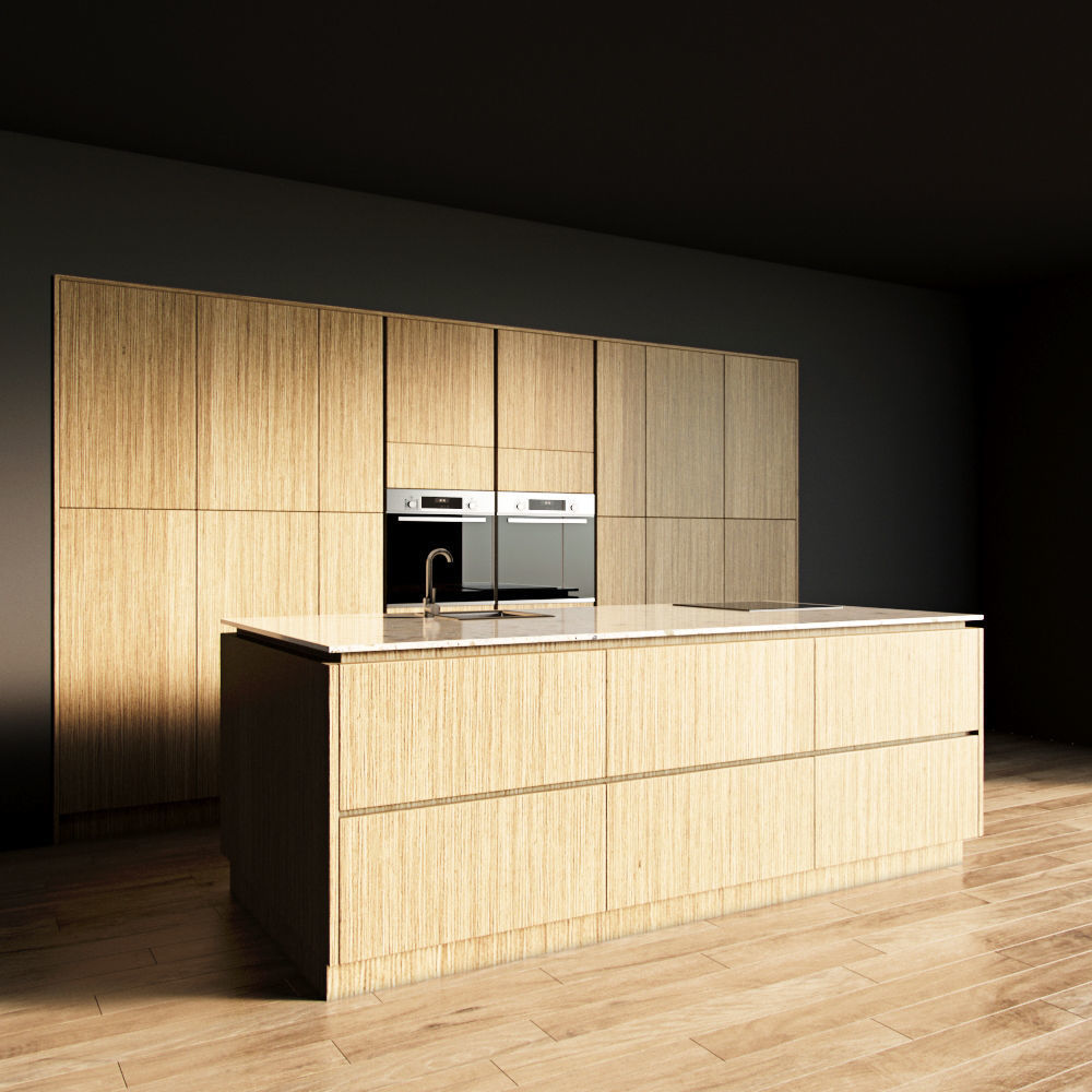 95-Kitchen11 texture 8 3D model_1