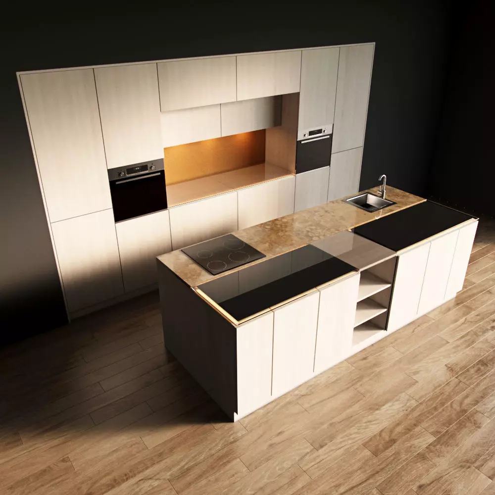 99-Kitchen3 texture 9 3D model_0