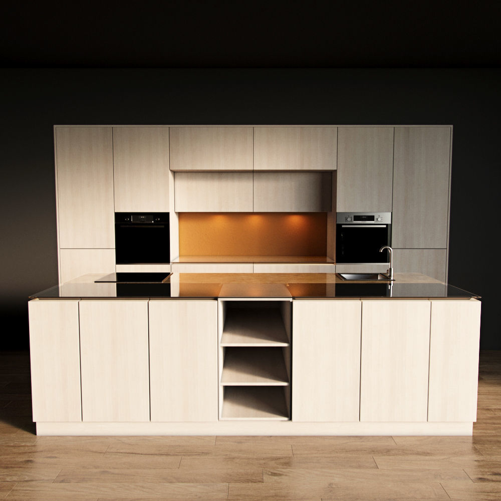 99-Kitchen3 texture 9 3D model_2