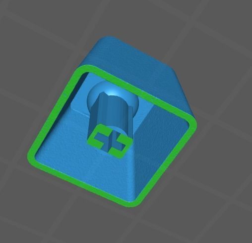 Key cap  github 3D print model_1