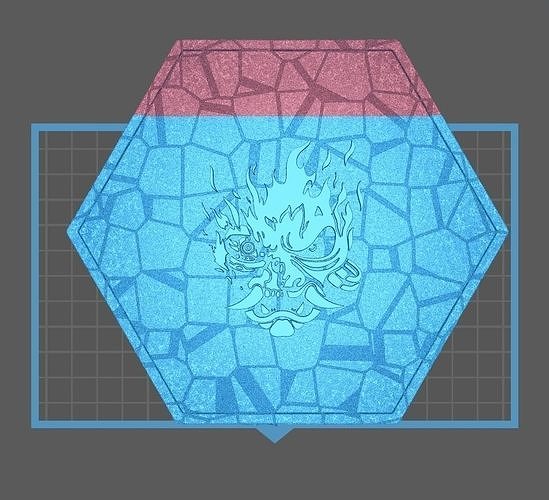 Cyberpunk 2077 base 3D print model