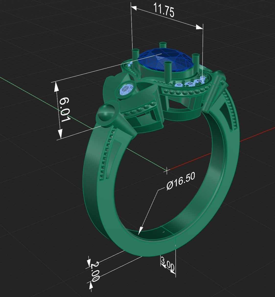 Ring 28 3D print model_8