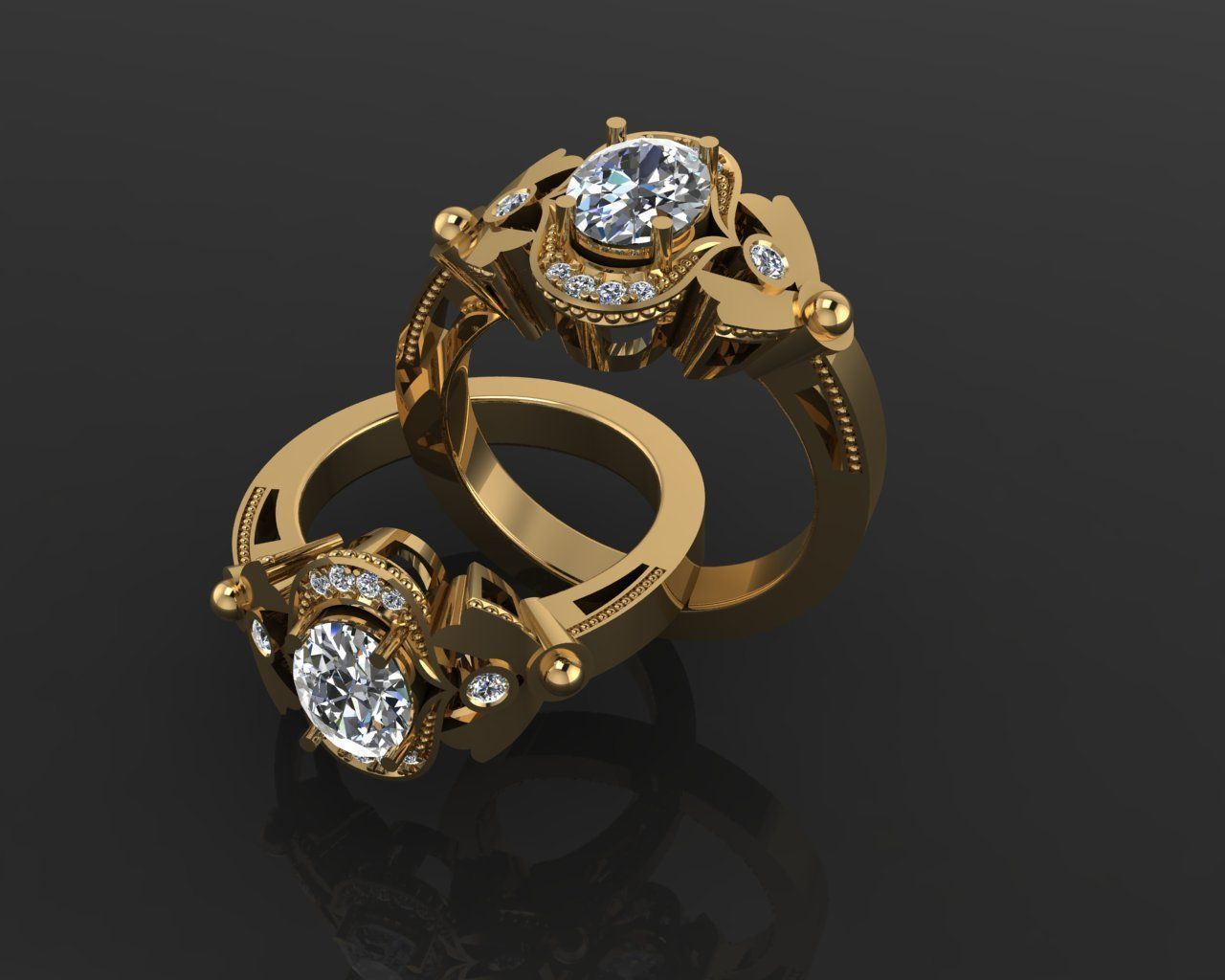 Ring 28 3D print model_2