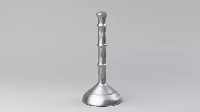 Masher metal toilet brush 3D model