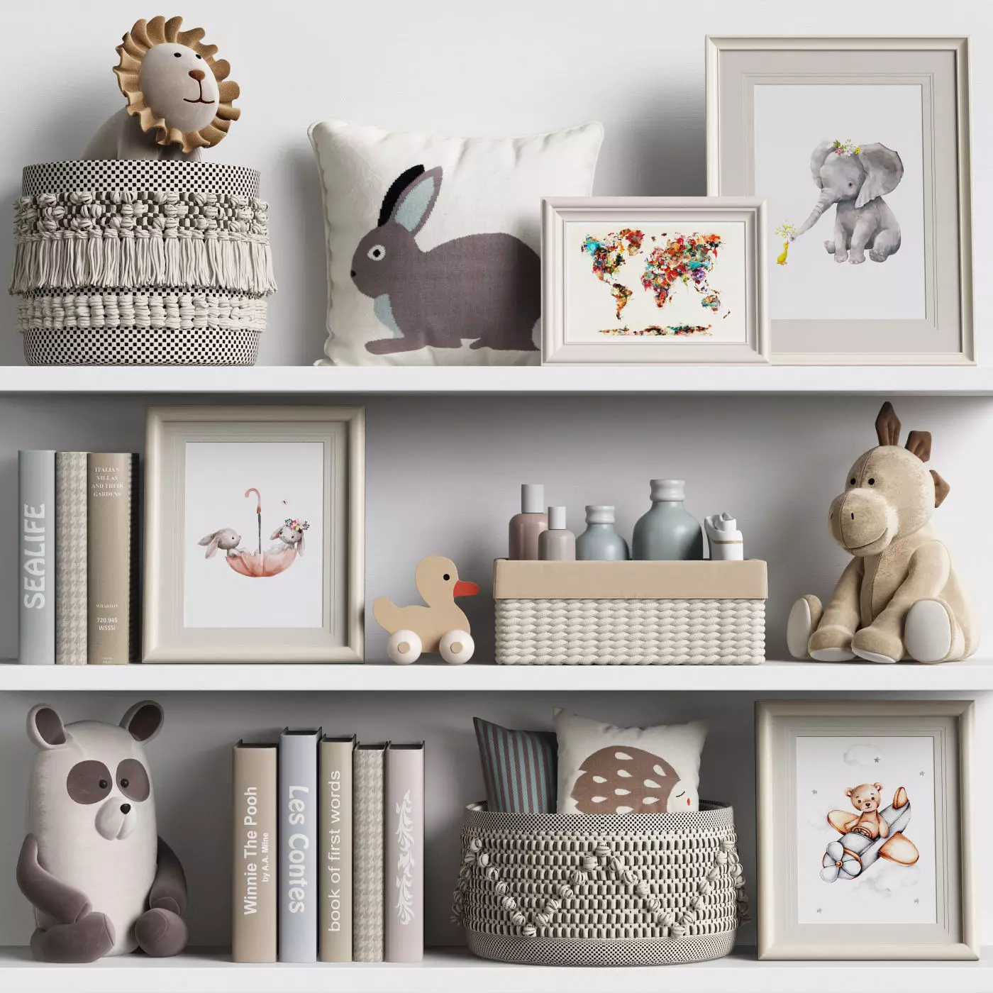 Kids Room Decor 05 3D model