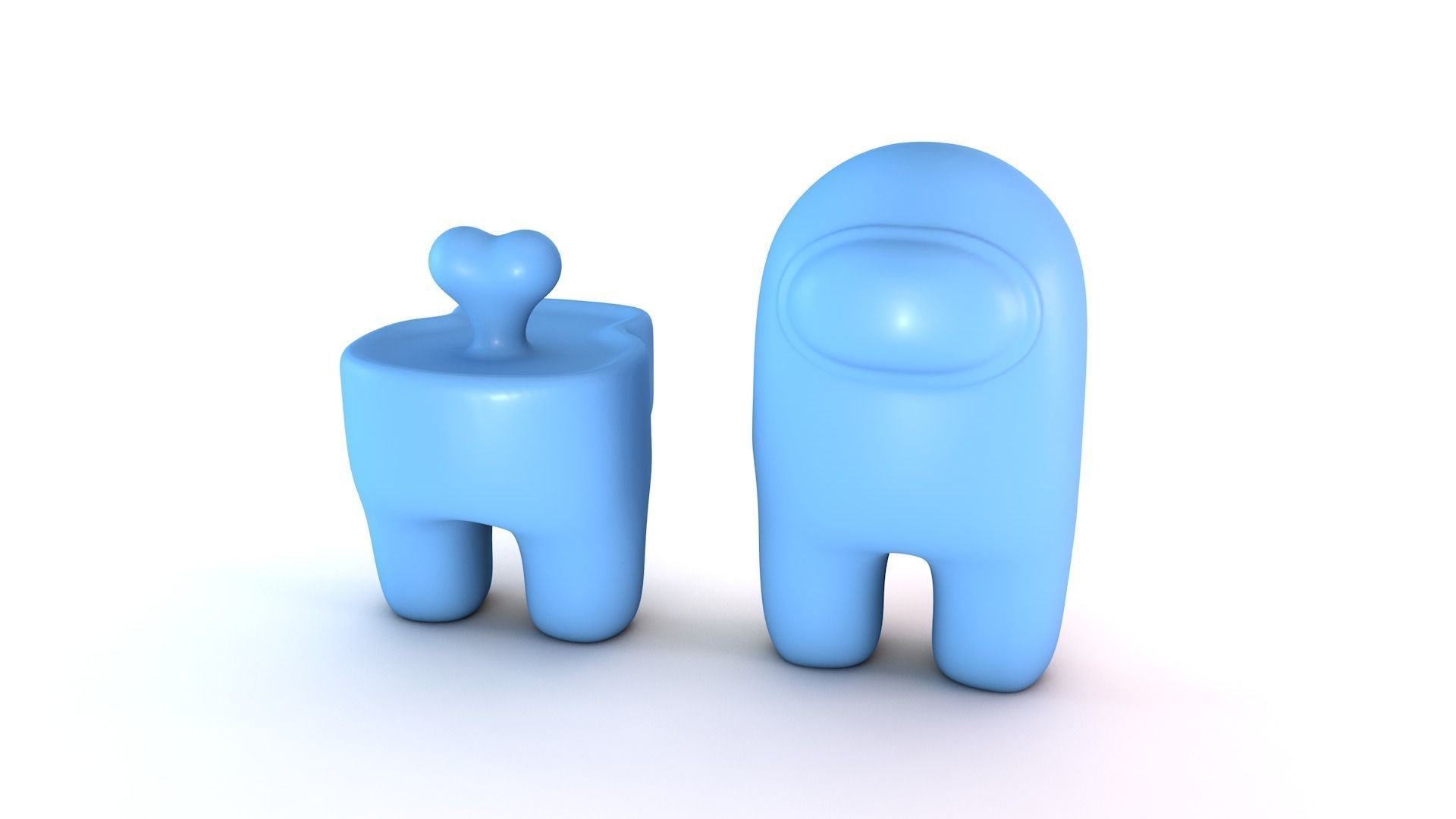 Among Us - 3d printable character models 3D print model_4