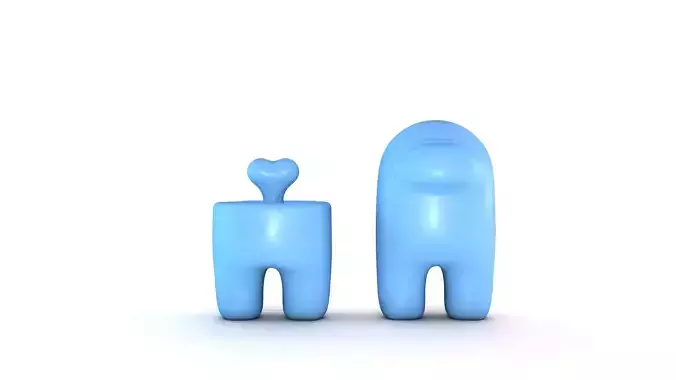 Among Us - 3d printable character models 3D print model
