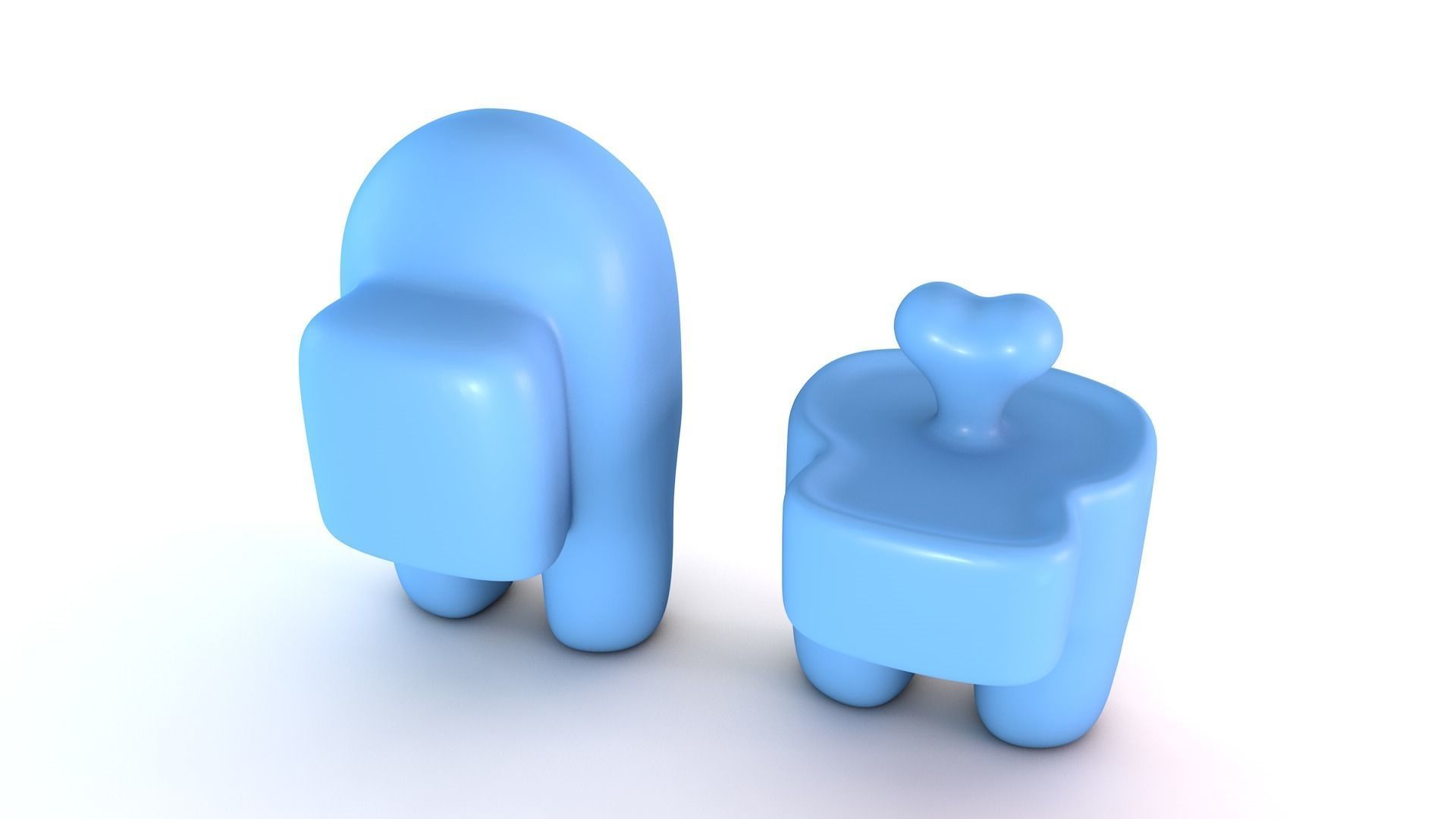 Among Us - 3d printable character models 3D print model_2