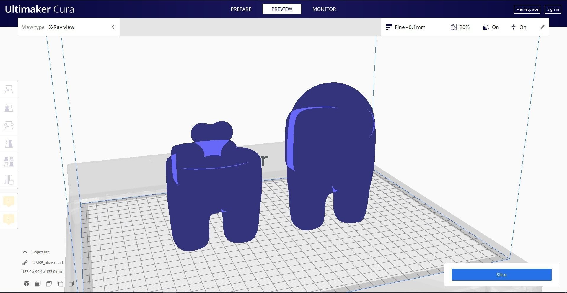 Among Us - 3d printable character models 3D print model_8