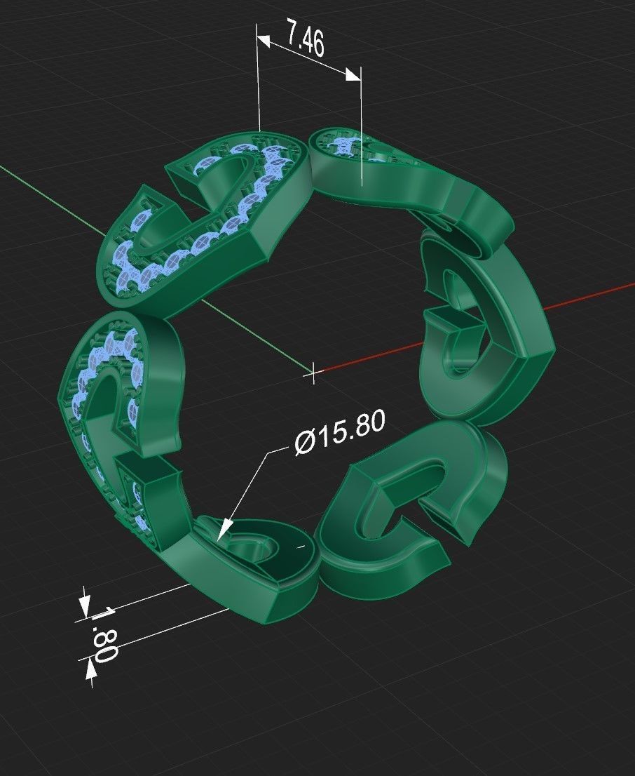 Ring 30 3D print model_10
