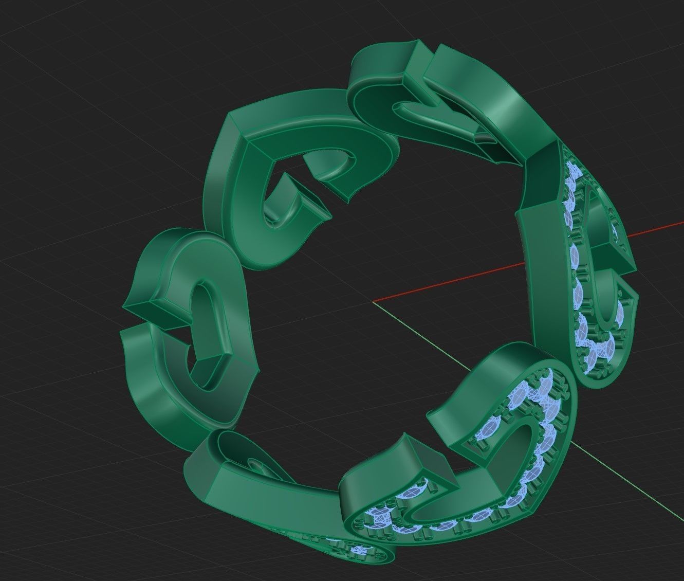 Ring 30 3D print model_11
