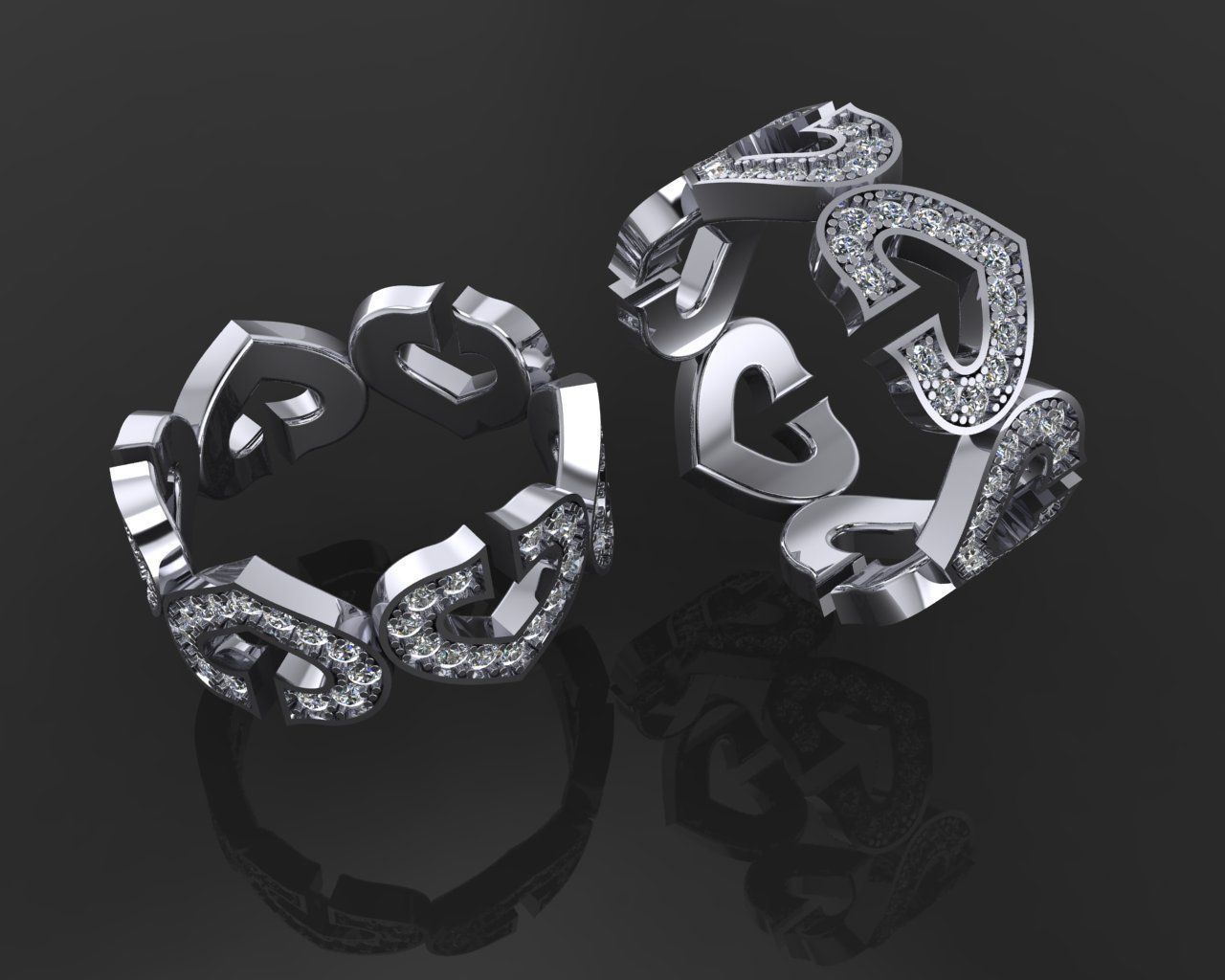 Ring 30 3D print model_3