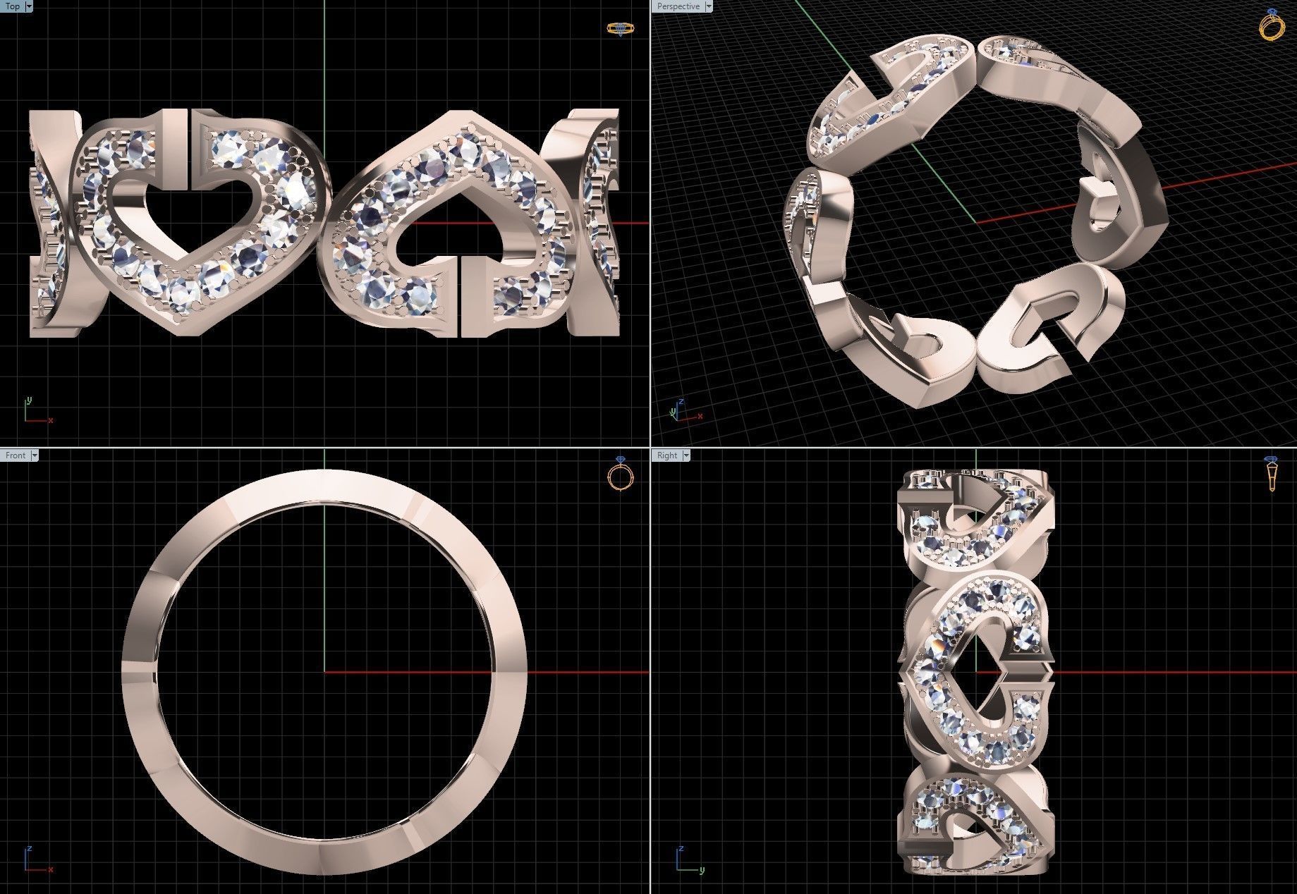 Ring 30 3D print model_6