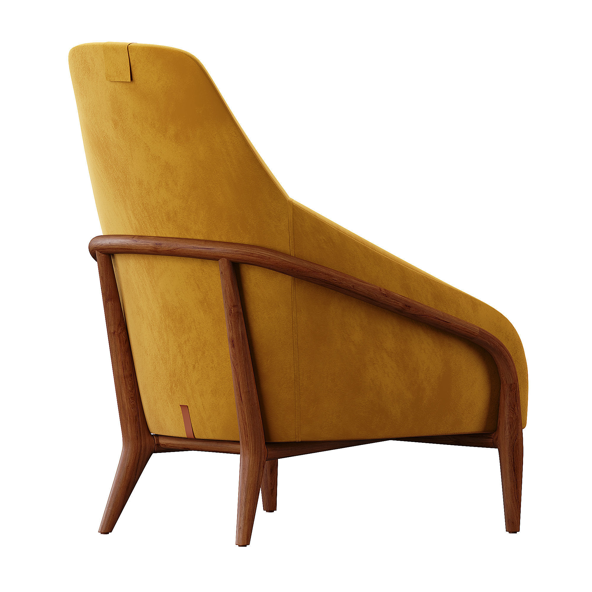 Ulivi Adele High armchair 3D model_2
