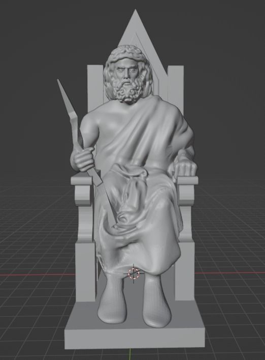 Zeus The Greek 3D print model_10