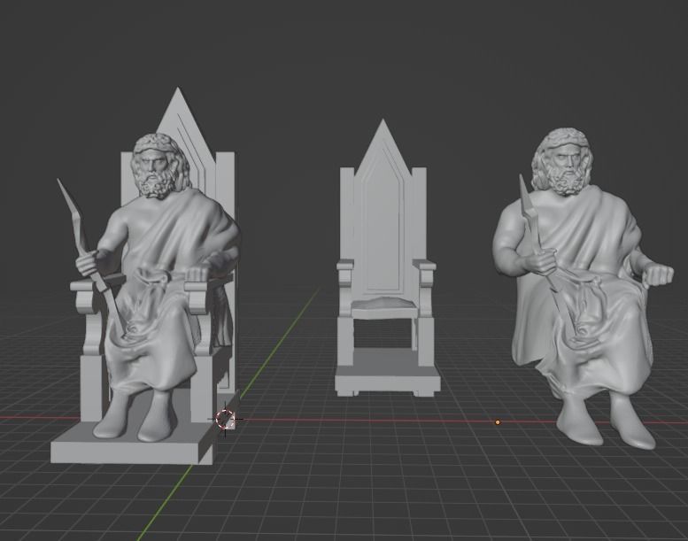 Zeus The Greek 3D print model_12