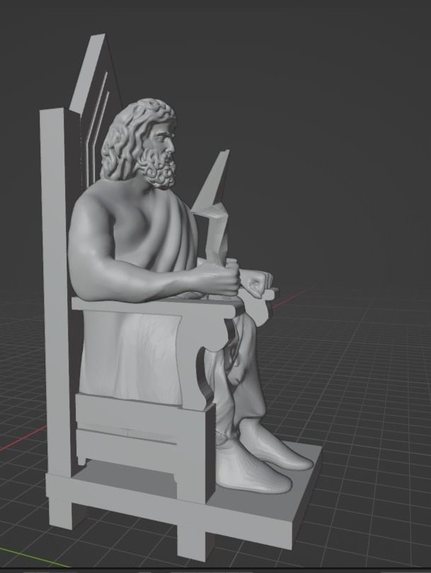Zeus The Greek 3D print model_19