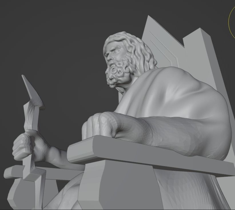 Zeus The Greek 3D print model_6