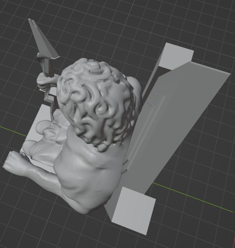 Zeus The Greek 3D print model_3