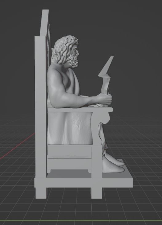 Zeus The Greek 3D print model_20