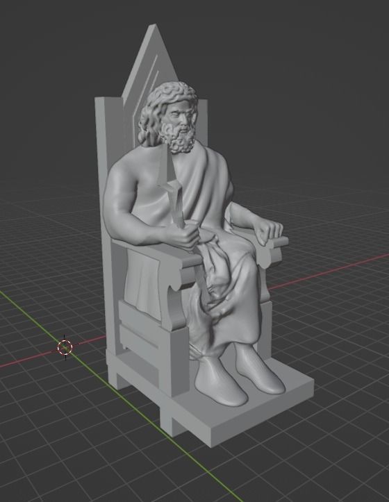 Zeus The Greek 3D print model_18