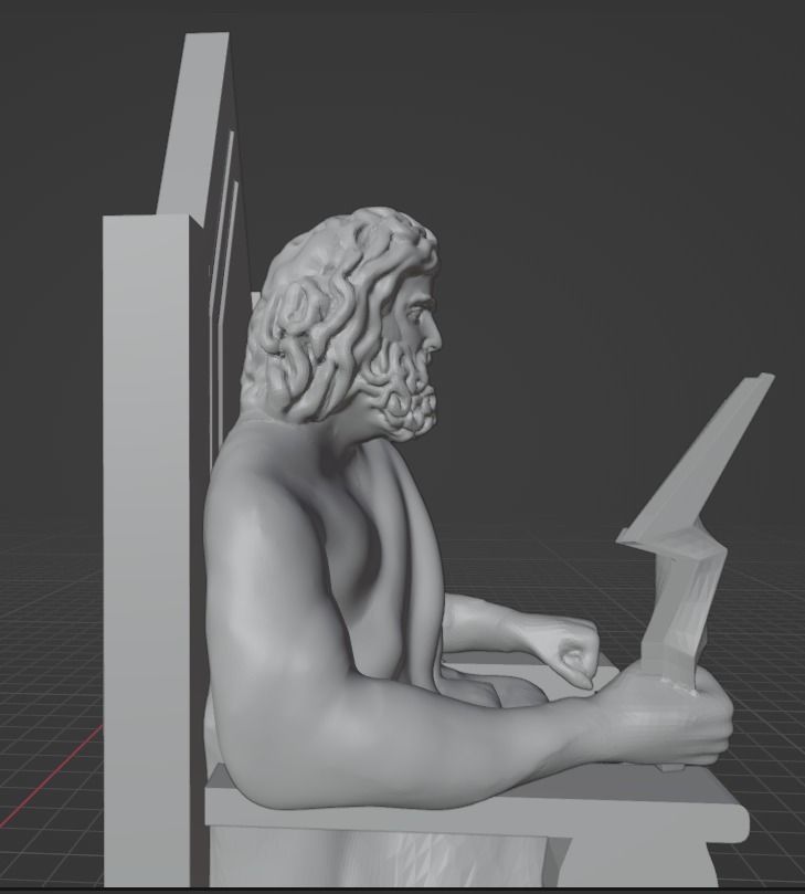 Zeus The Greek 3D print model_2